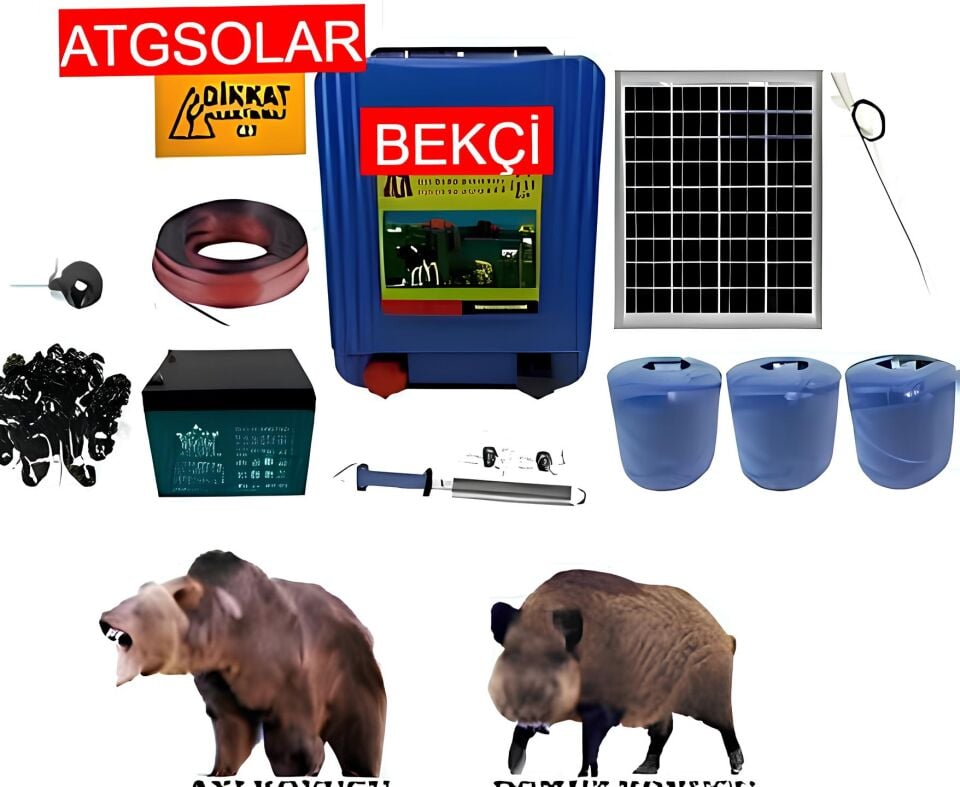 100 DEKAR İÇİN ELEKTRİKLİ ÇİT SİSTEMİ