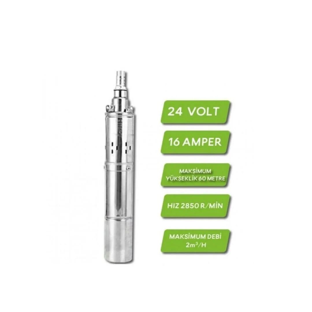 24V DC POMPA İLE SULAMA SİSTEMİ