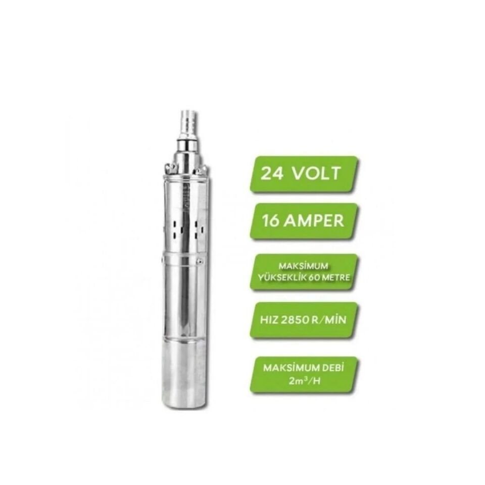 24V DC POMPA İLE SULAMA SİSTEMİ