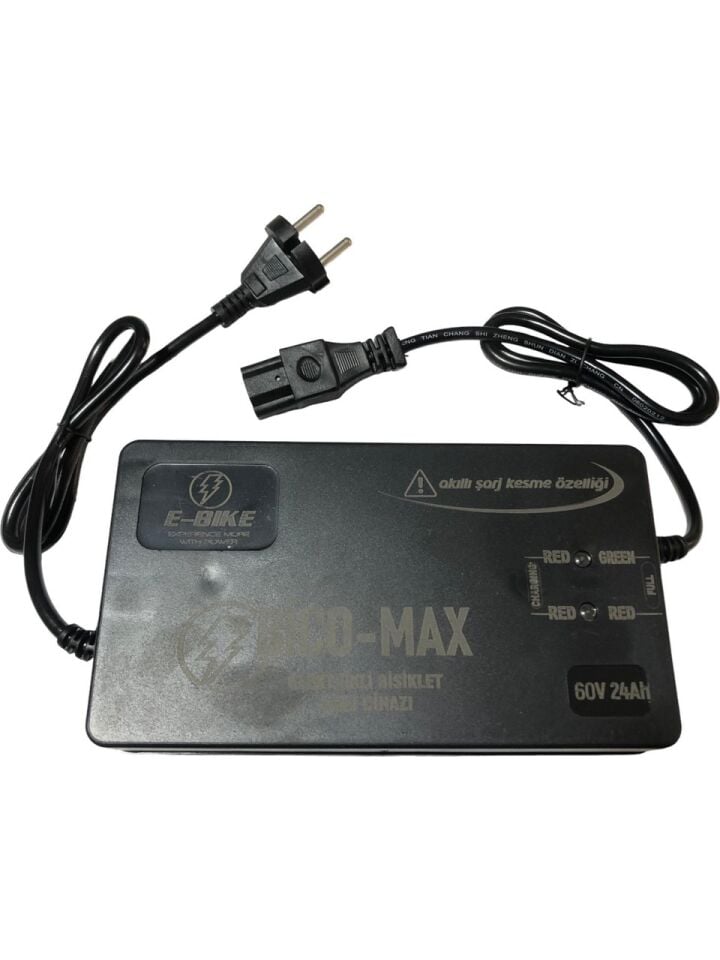 Bico-Max Elektrikli Bisiklet Şarj Cihazı 60V 24AH