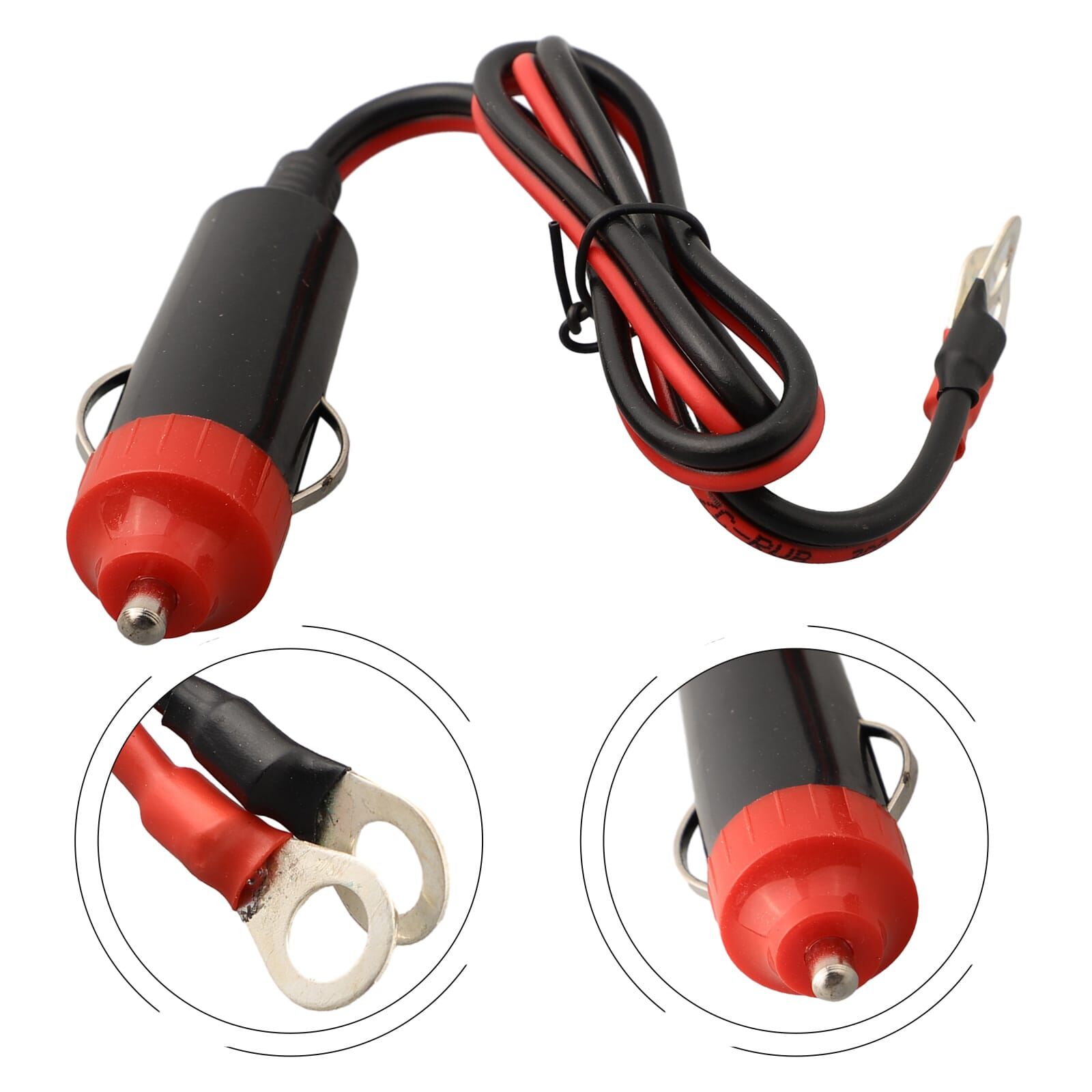 12V Araba Güç Kaynağı invertör çakmaklı kablo 50cm