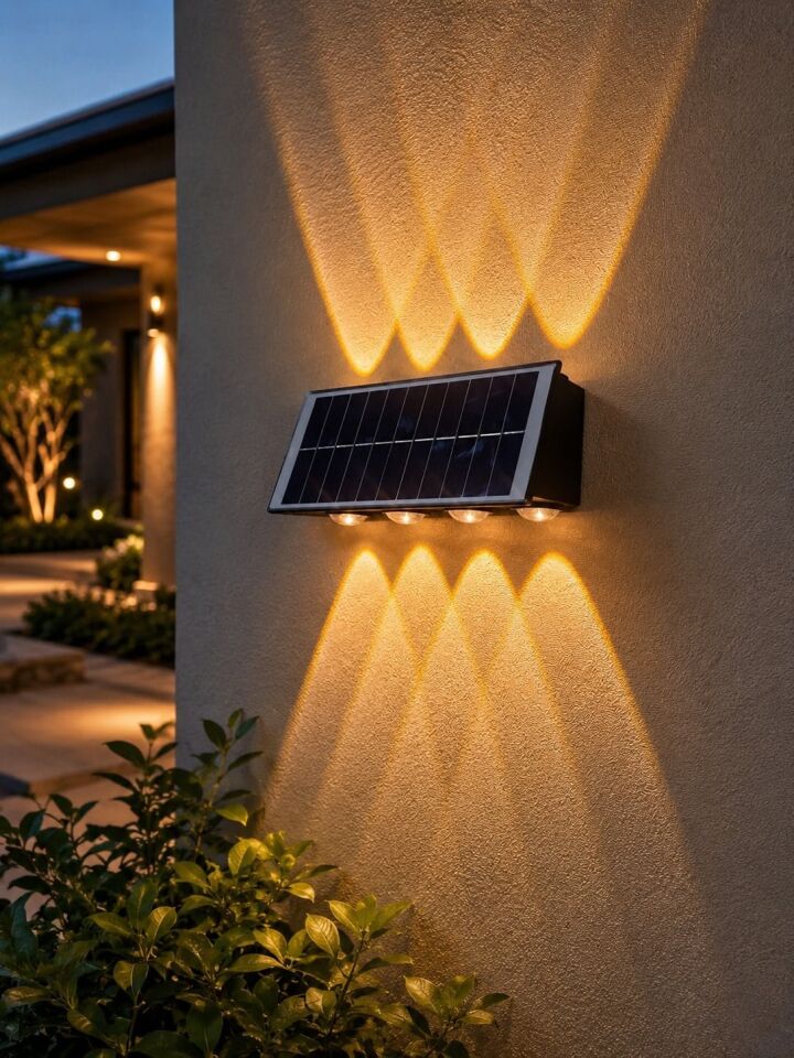 CATA CT 8010 Kos 20W Solar Led Aplik 2700K Dış Mekan Gün Işığı