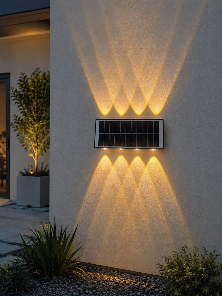 CATA CT 8010 Kos 20W Solar Led Aplik 2700K Dış Mekan Gün Işığı