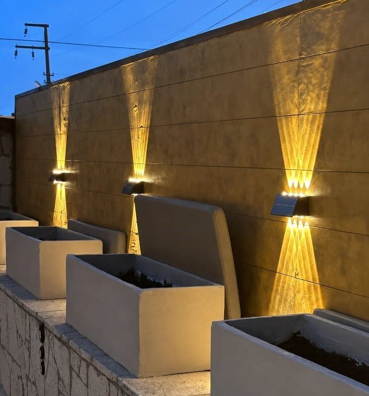 CATA CT 8010 Kos 20W Solar Led Aplik 2700K Dış Mekan Gün Işığı