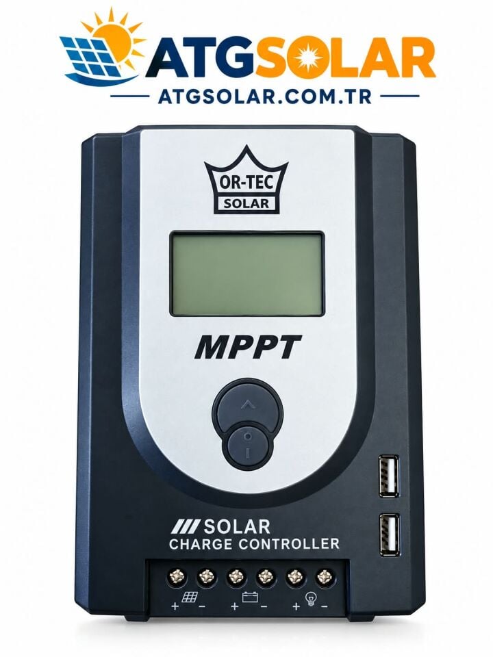 Or-Tec MPPT Solar Şarj Kontrol Cihazı 20A